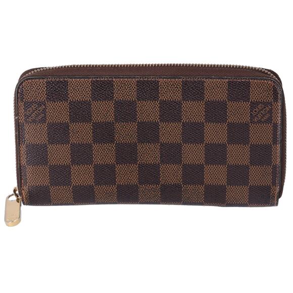 Louis Vuitton Zippy Wallet Damier Ebene N41661 Canvas - Picture 1 of 6